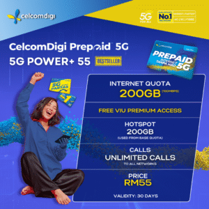 Celcomdigi Prepaid POWER+ 55